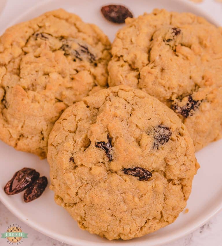 BEST OATMEAL RAISIN COOKIES Family Cookie Recipes