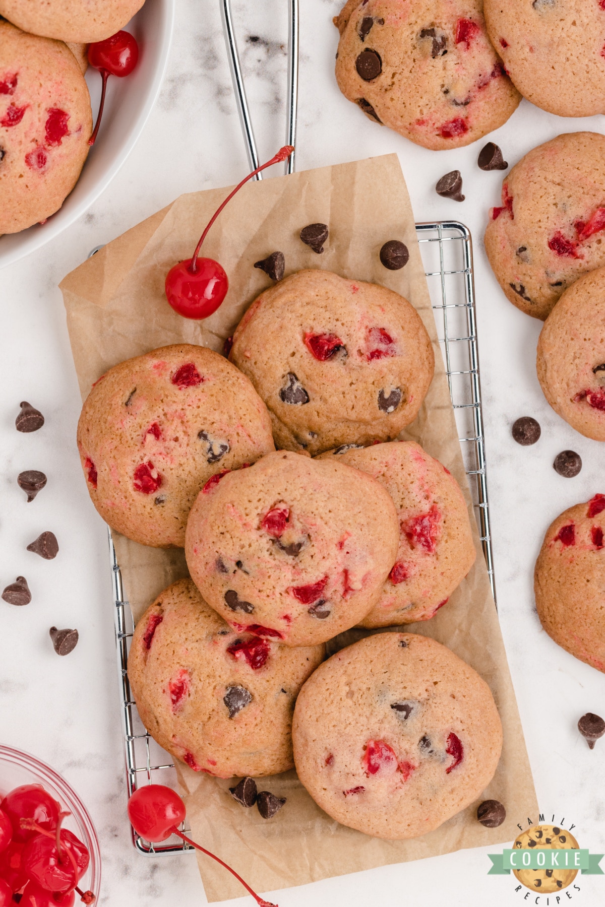 Cherry Chocolate Chip Cookies