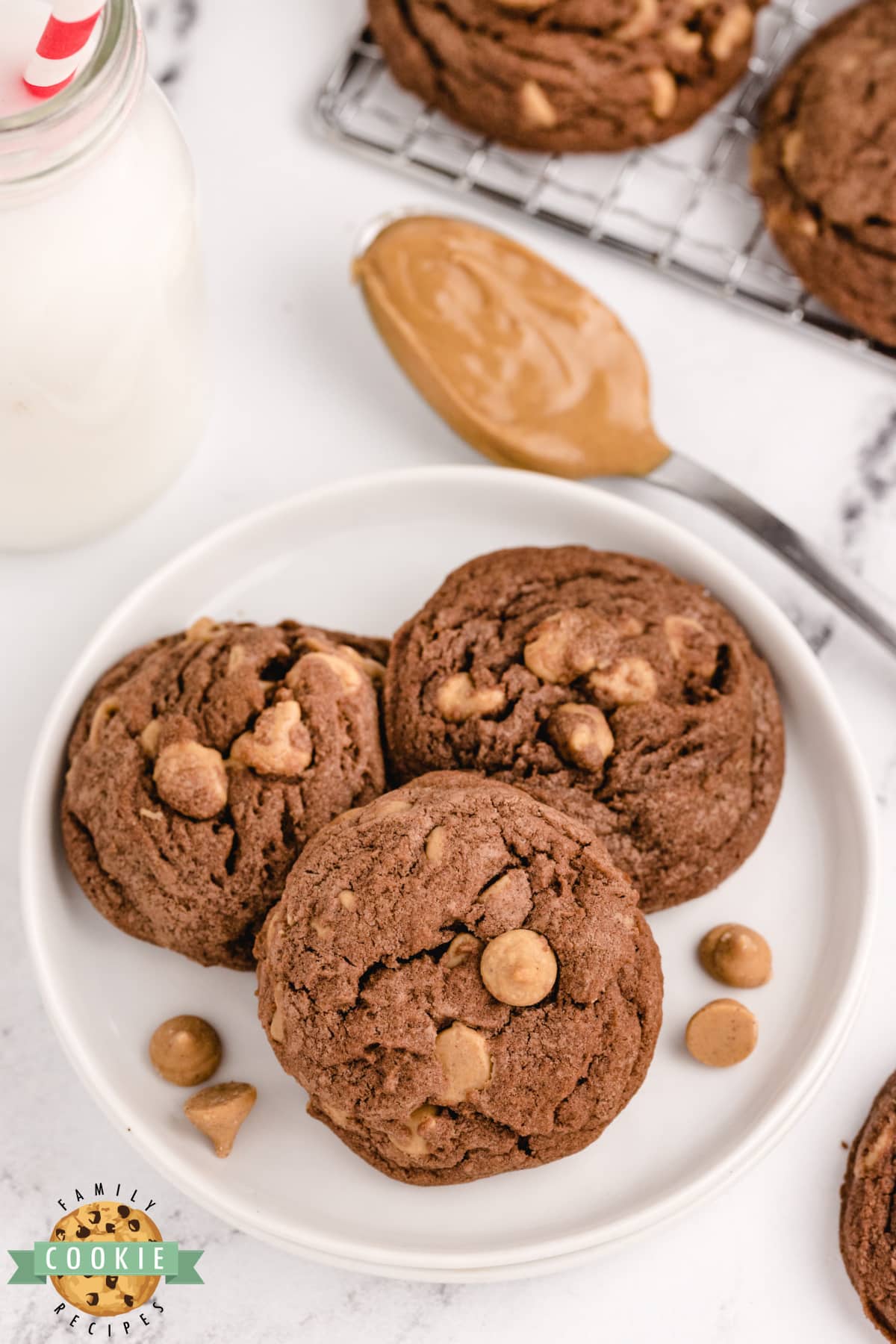 Peanut Butter Chip Chocolate Cookies