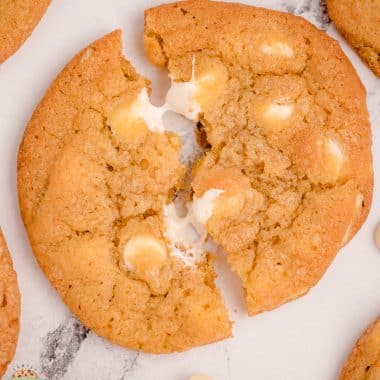 best ever white chocolate chip cookies
