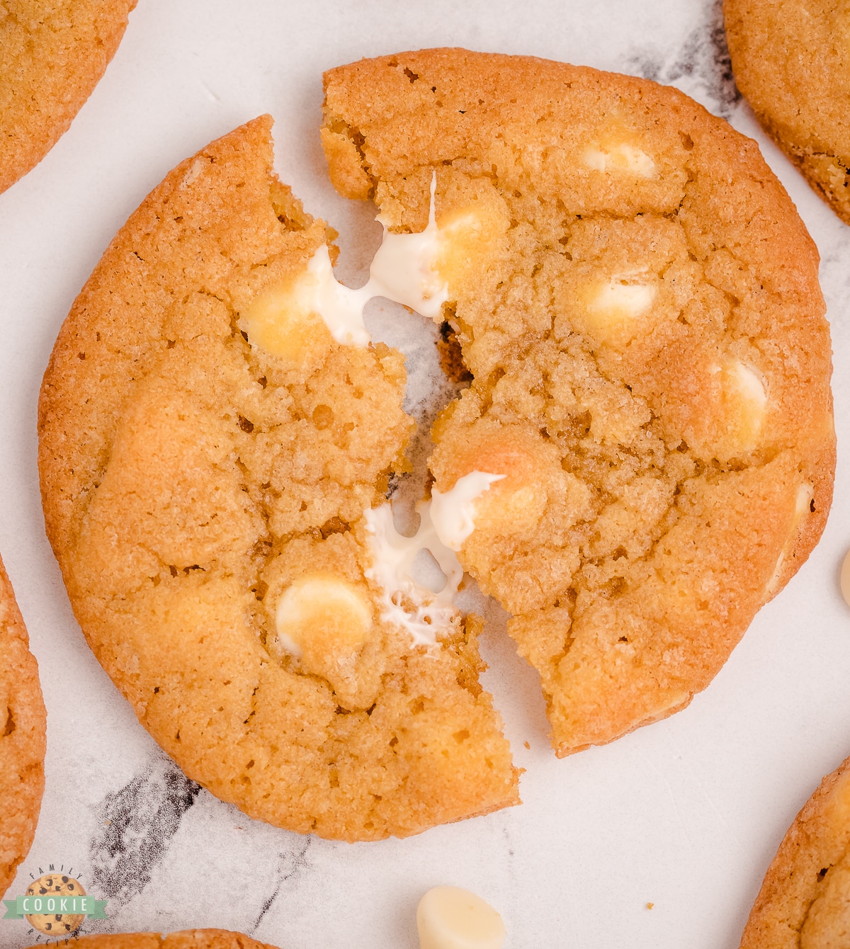 best ever white chocolate chip cookies