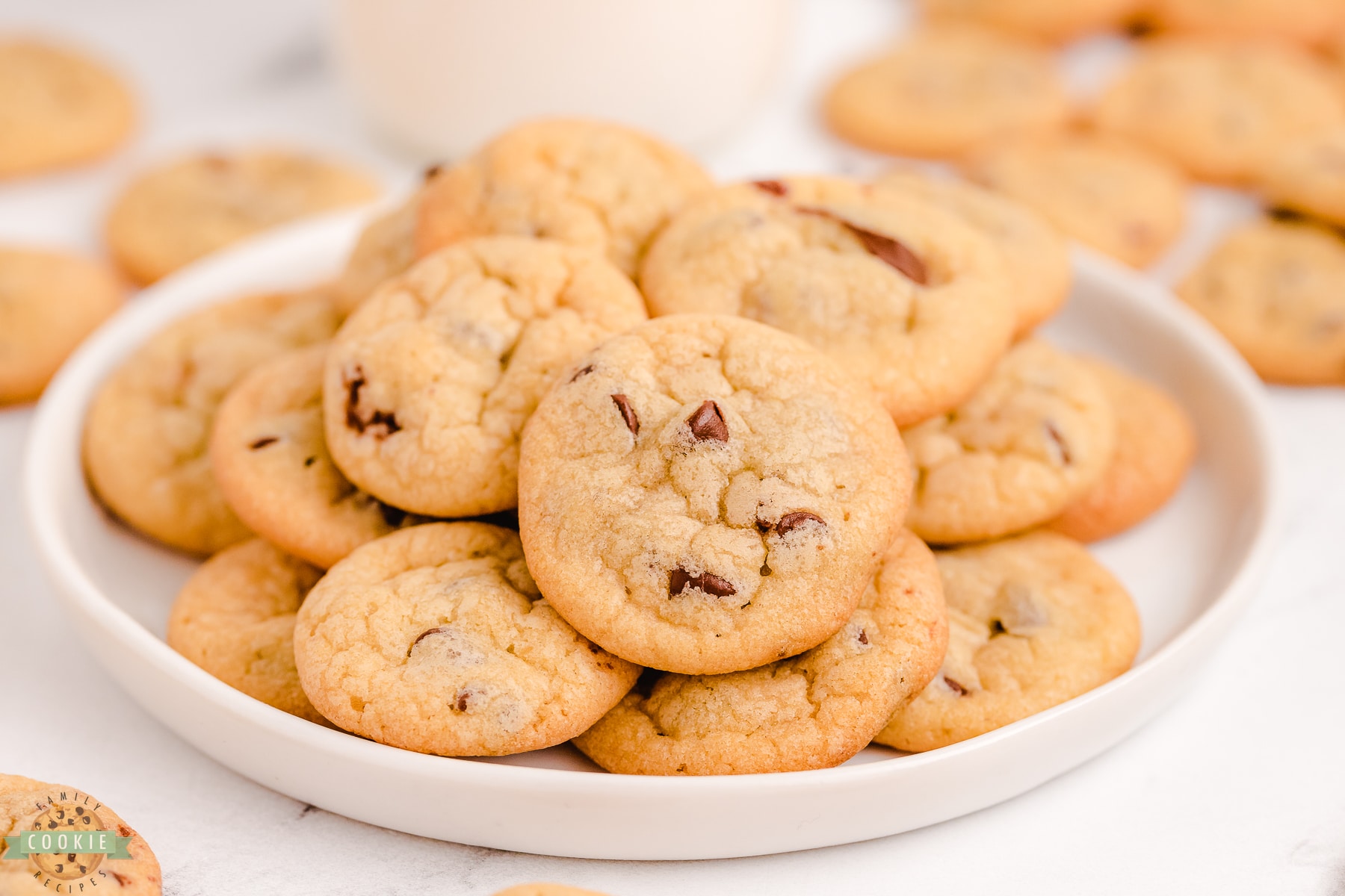 soft chewy tiny cookies