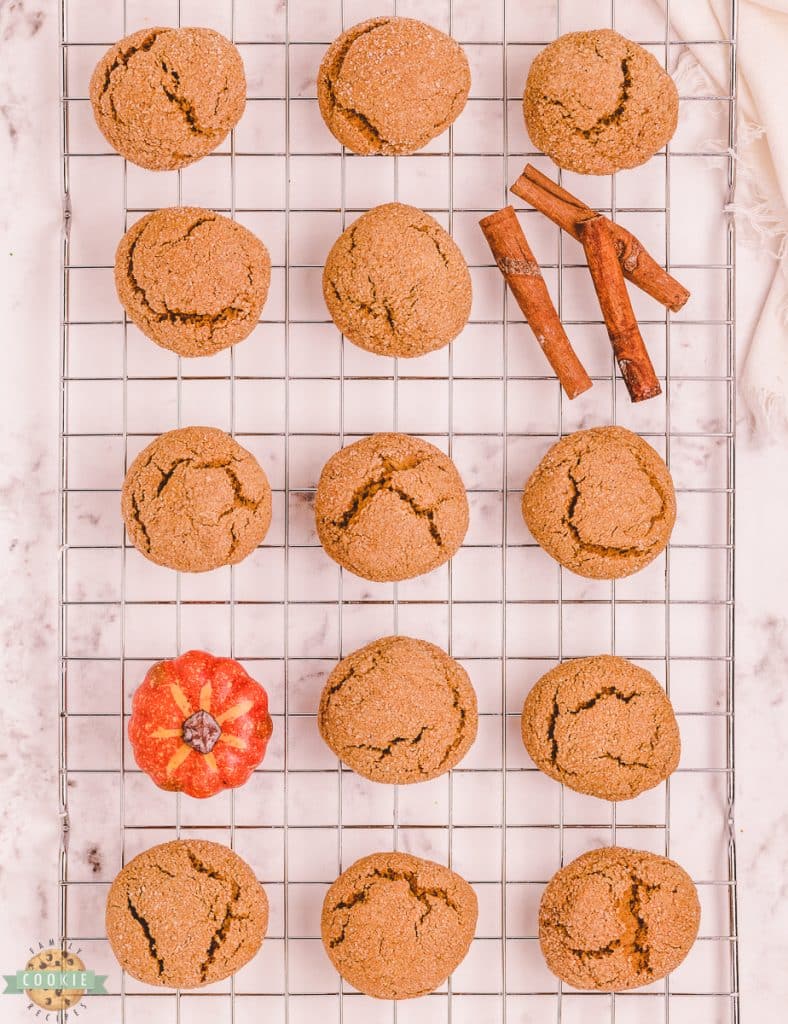 pumpkin cookies with ginger spice