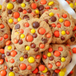 Reese's Peanut Butter Cookies on a white plate