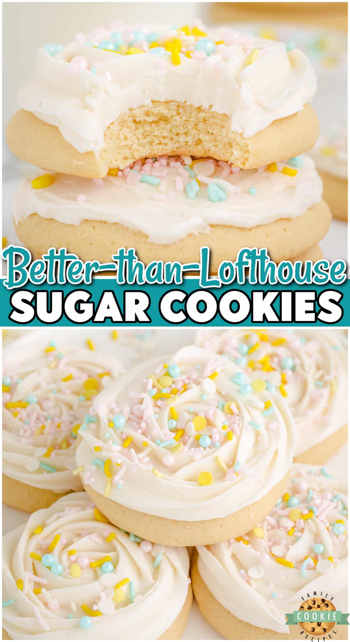 Super Soft Sugar Cookies will soon be your new go-to sugar cookie recipe! Soft, buttery cookies with lovely flavor just melt in your mouth!