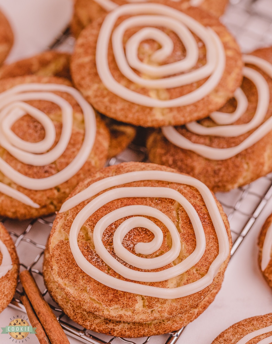 cinnamon roll snickerdoodles