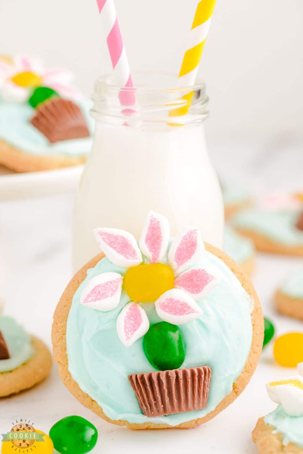 MARSHMALLOW FLOWER COOKIES Family Cookie Recipes