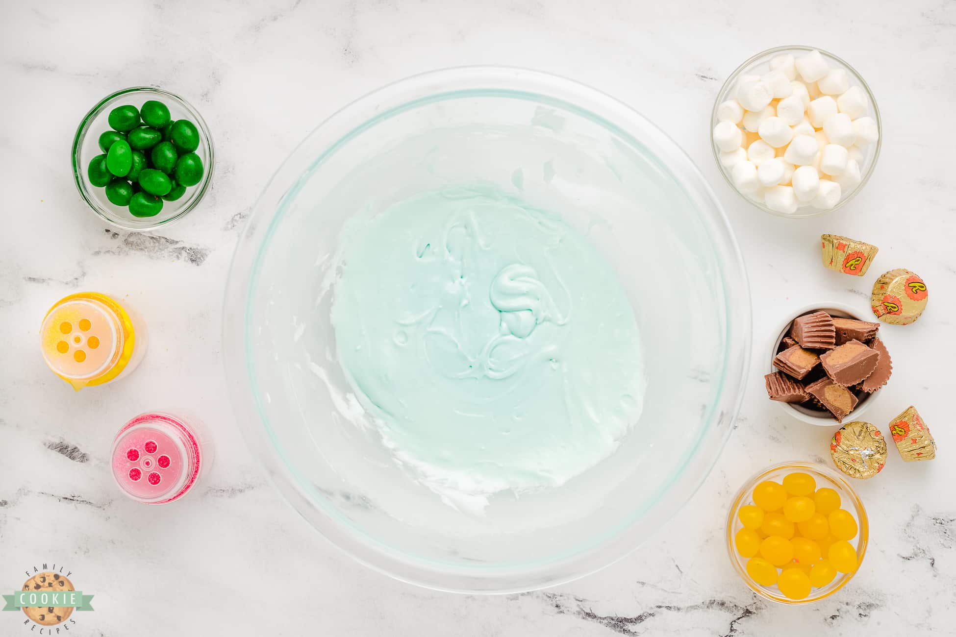 blue frosting for sugar cookies