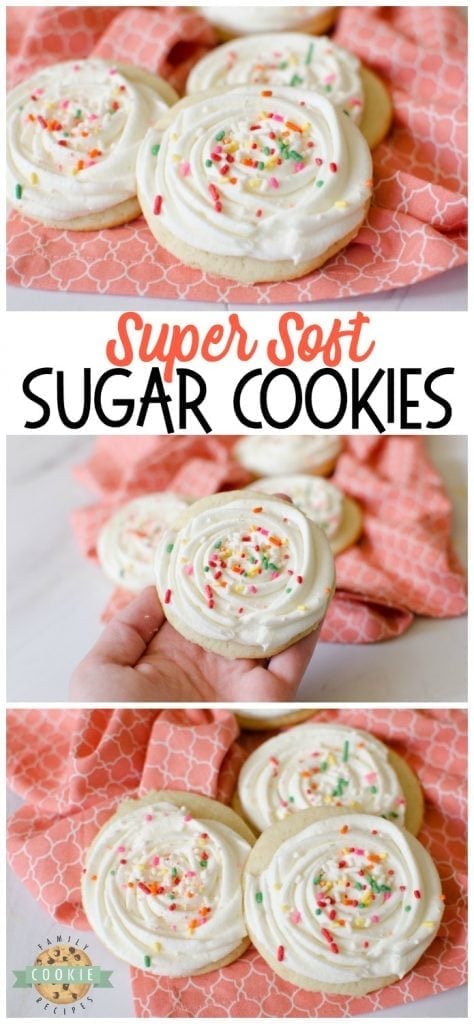 SOFT SUGAR COOKIES - Family Cookie Recipes