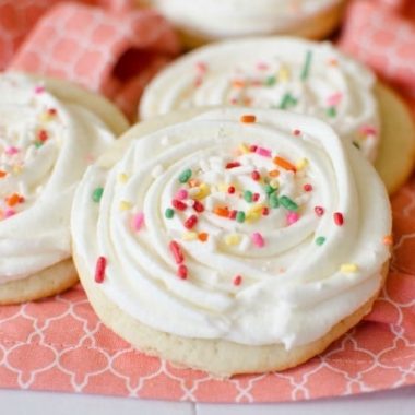 Super Soft Sugar Cookies are the best sugar cookies ever! Make with classic ingredients, this sugar cookie recipe has great texture and flavor. This is the last sugar cookie recipe you'll ever need! Amazing recipe for sugar cookie frosting included.
