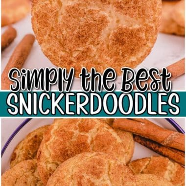 Best Snickerdoodle Recipe made with classic ingredients that yield soft, chewy cookies with that lovely cinnamon sugar taste we enjoy! Perfect Snickerdoodle cookies that everyone craves!