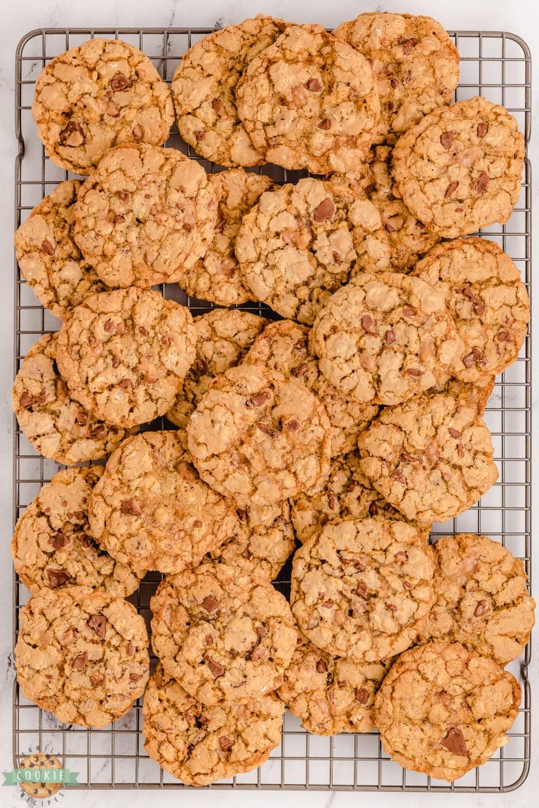 TOFFEE OATMEAL COOKIES Family Cookie Recipes