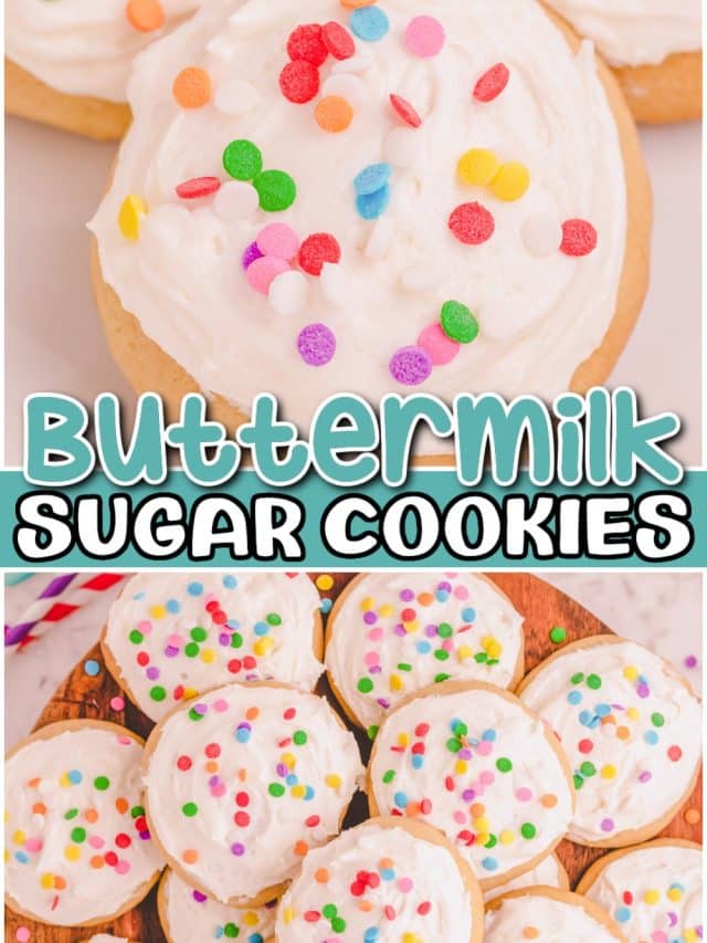 Buttermilk Sugar Cookies