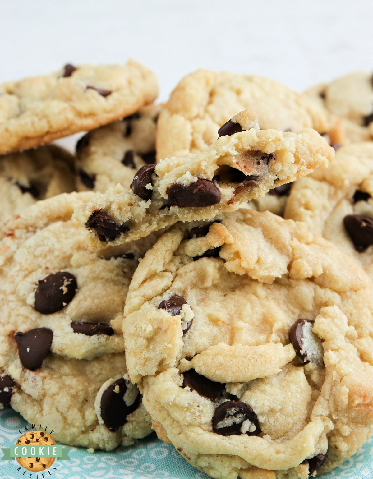 The best Chocolate Chip Cookies are soft, chewy and easy to make too! After trying dozens of different chocolate chip cookie recipes, I decided that I like this one the best!