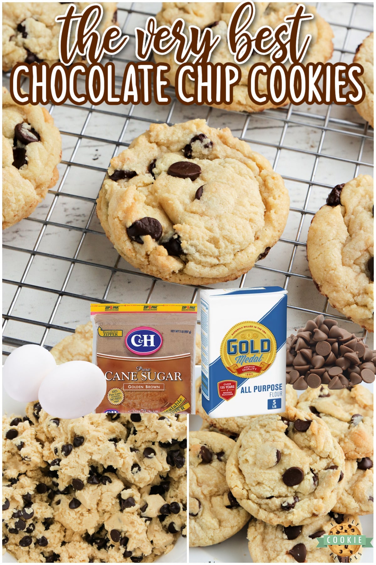 The best Chocolate Chip Cookies are soft, chewy and easy to make too! After trying dozens of different chocolate chip cookie recipes, I decided that I like this one the best!