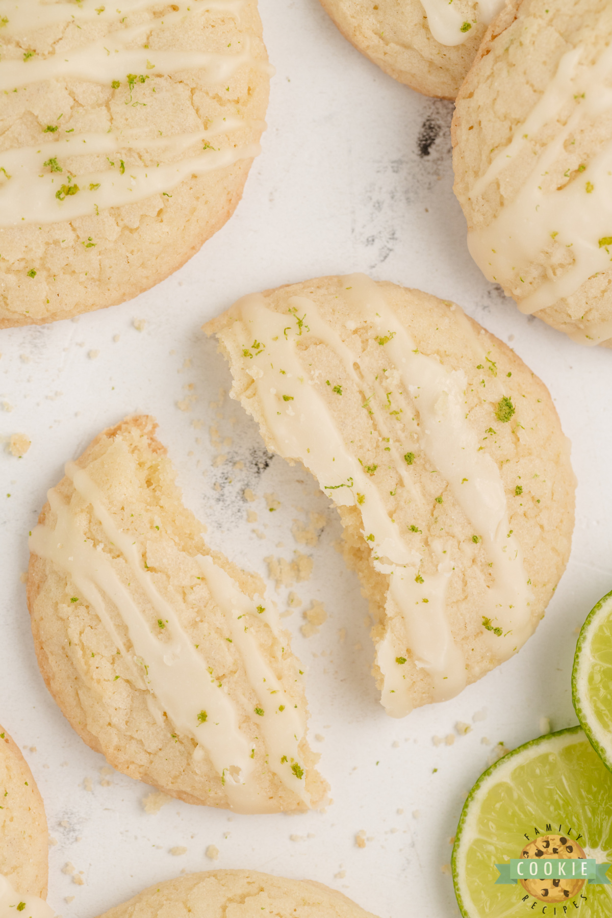 Lime Sugar Cookies are soft, chewy, and bursting with fresh lime flavor. An easy citrus cookie recipe made with lime juice and zest!