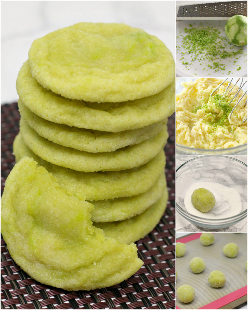 Lime Sugar Cookies are soft, delicious and packed with lime flavor! This cookie recipe is so simple and everyone loves these sugar cookies with a fun little twist of lime!