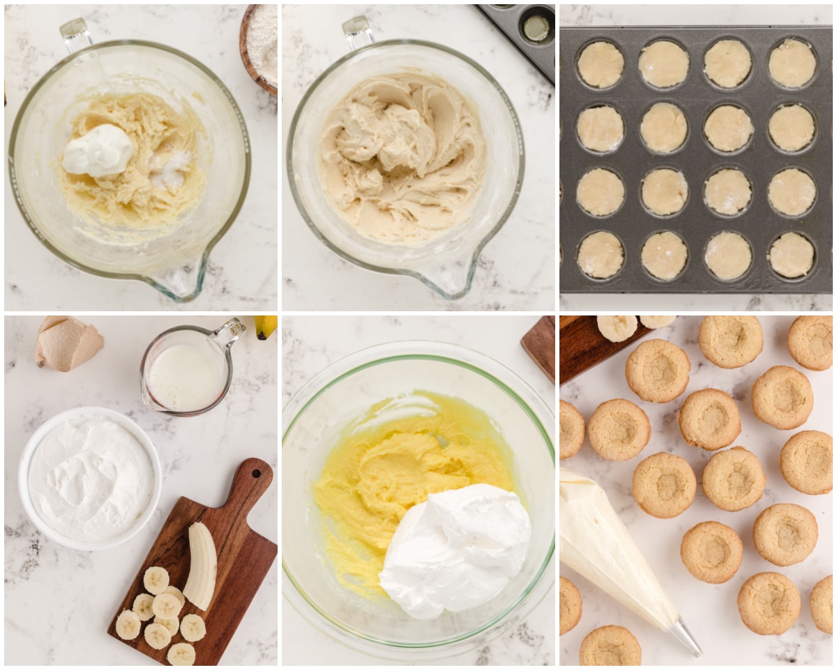 how to make banana cream pie cookies