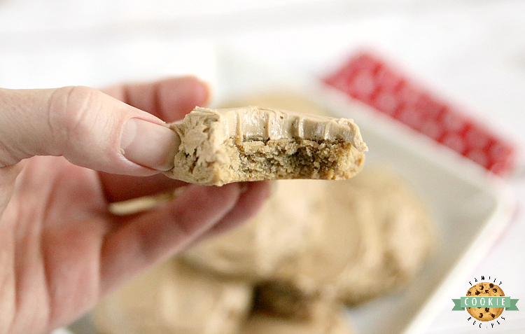 Root Beer Cookies are soft and delicious with root beer extract in the cookies and the buttercream frosting on top.