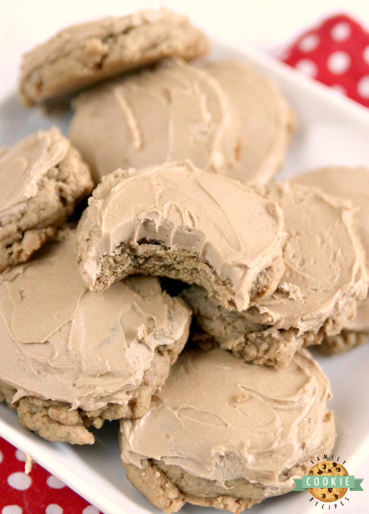 Root Beer Cookies are soft and delicious with root beer extract in the cookies and the buttercream frosting on top.