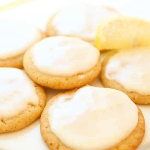 GLAZED LEMON COOKIES - Family Cookie Recipes