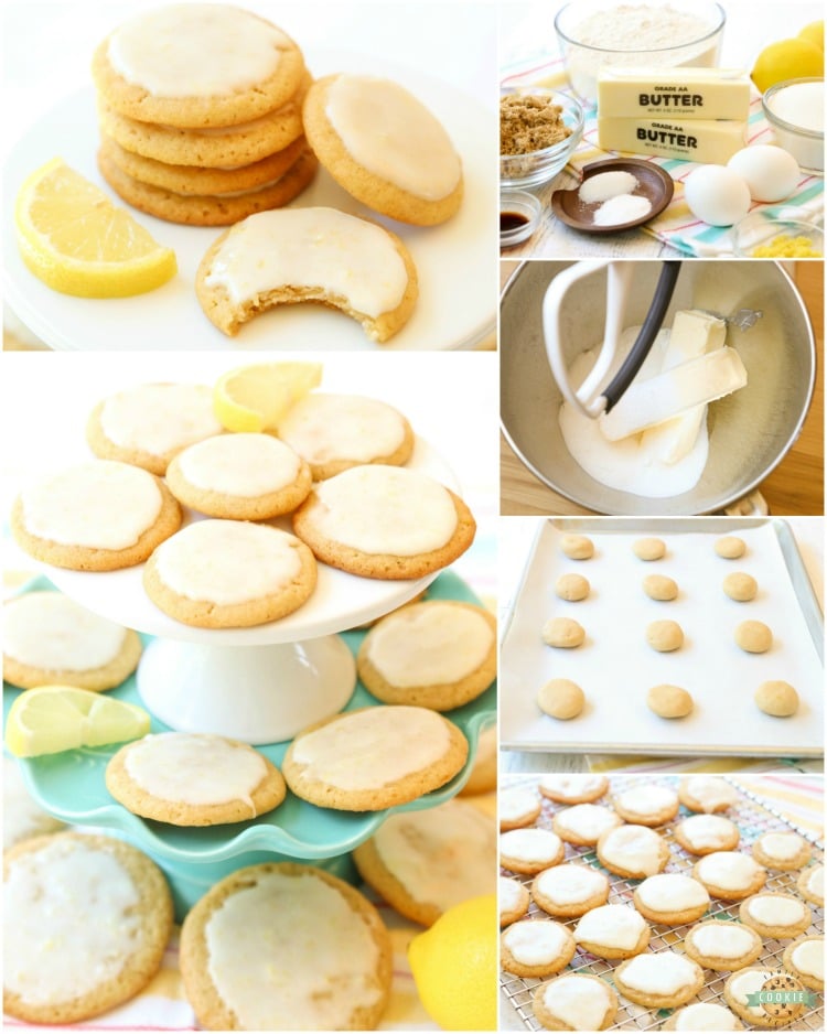 How to make lemon cookies with icing. How to make glazed lemon cookies. 