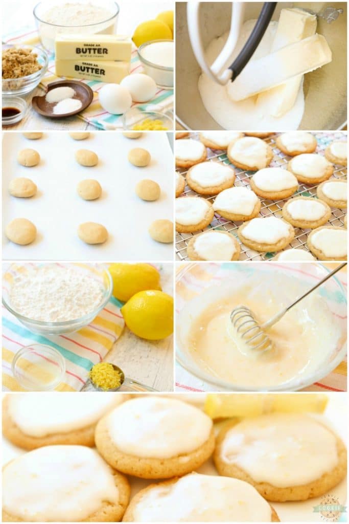 How to make glazed lemon cookies