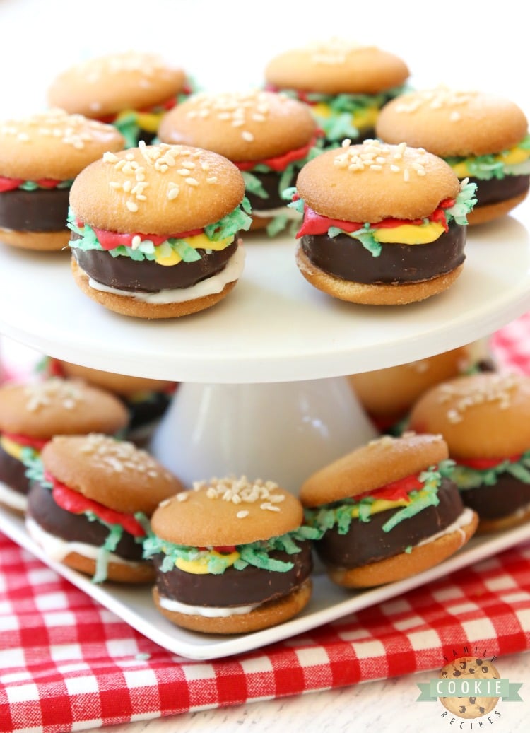 Hamburger Cookies