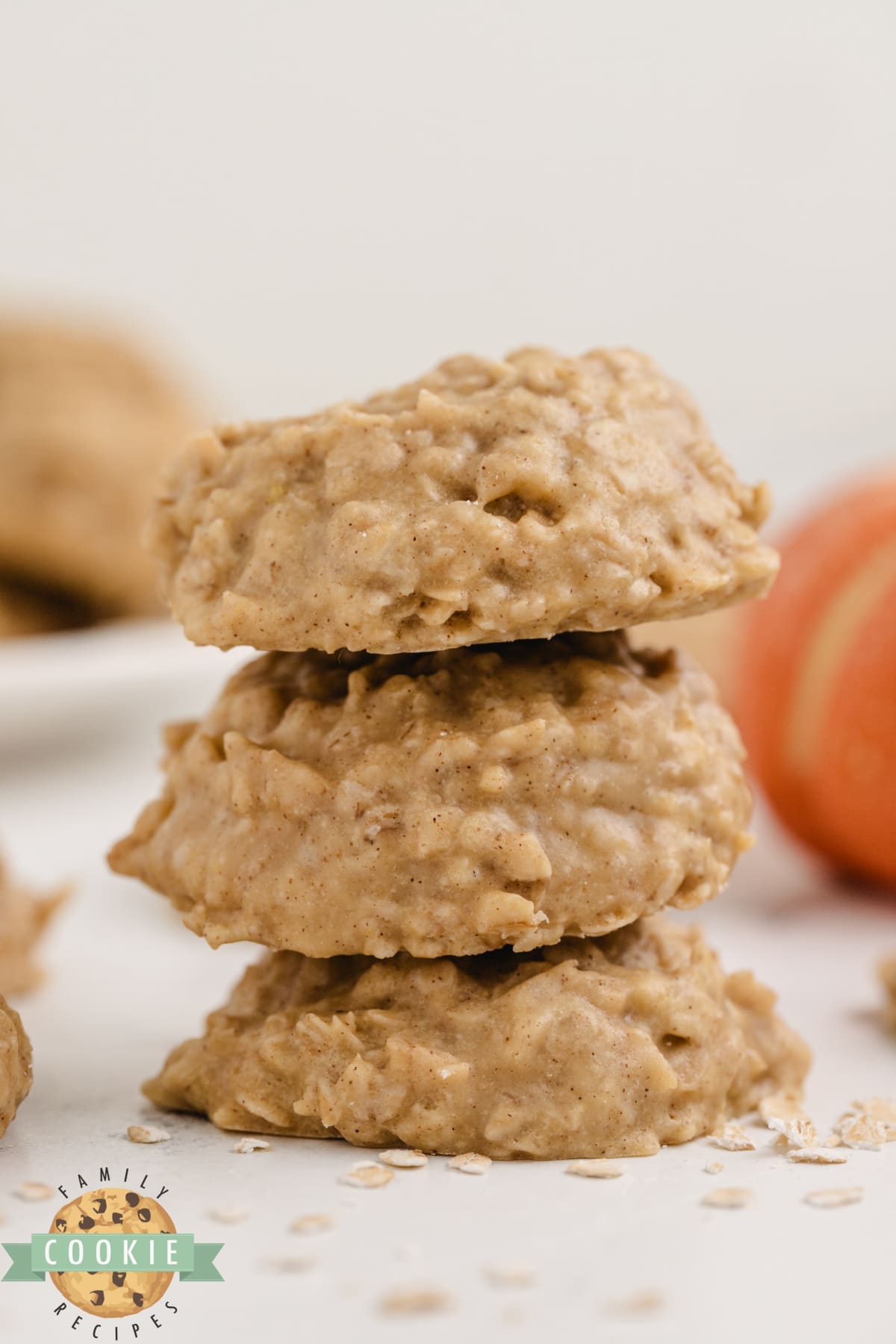 No bake pumpkin cookies.