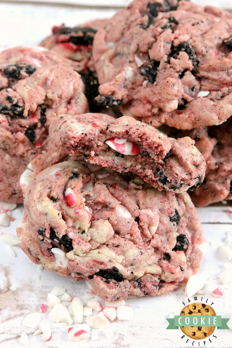 Peppermint Cookies & Cream Cookies.