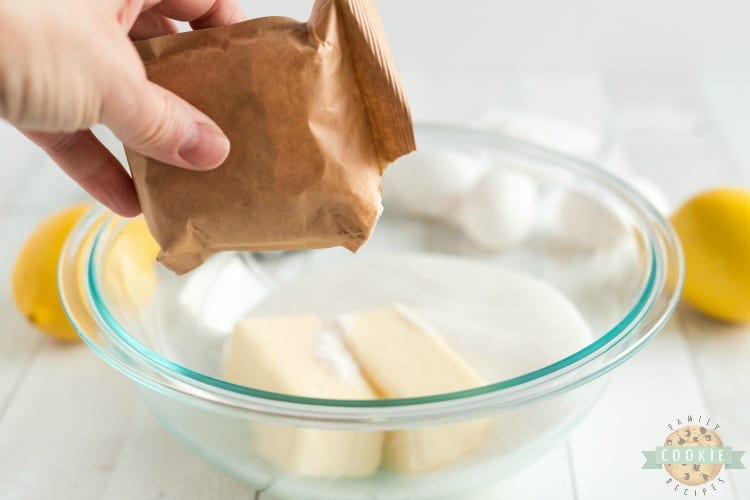 Frosted Lemon Jello Sugar Cookies