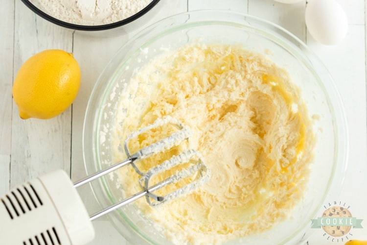 Frosted Lemon Jello Sugar Cookies