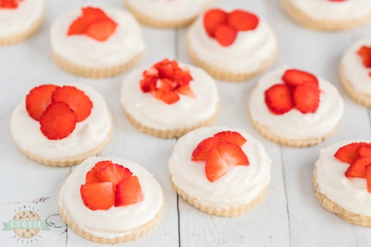 Strawberry Shortcakes Cookie recipe