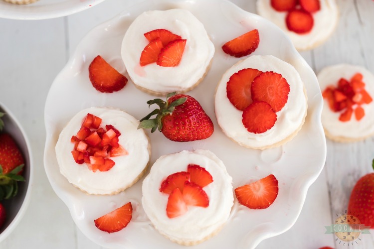 Strawberry Shortcakes Cookie recipe