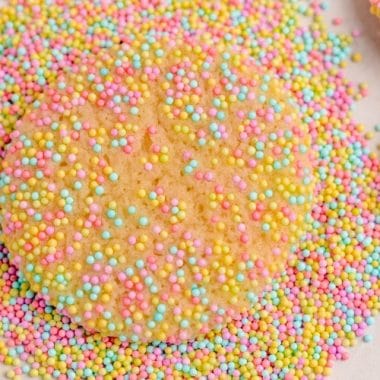 Easter Sprinkle Cookies are a great way to celebrate the holiday with a sweet treat. The colorful sprinkles on a soft and chewy sugar cookie make for a delicious snack that looks as good as it tastes!