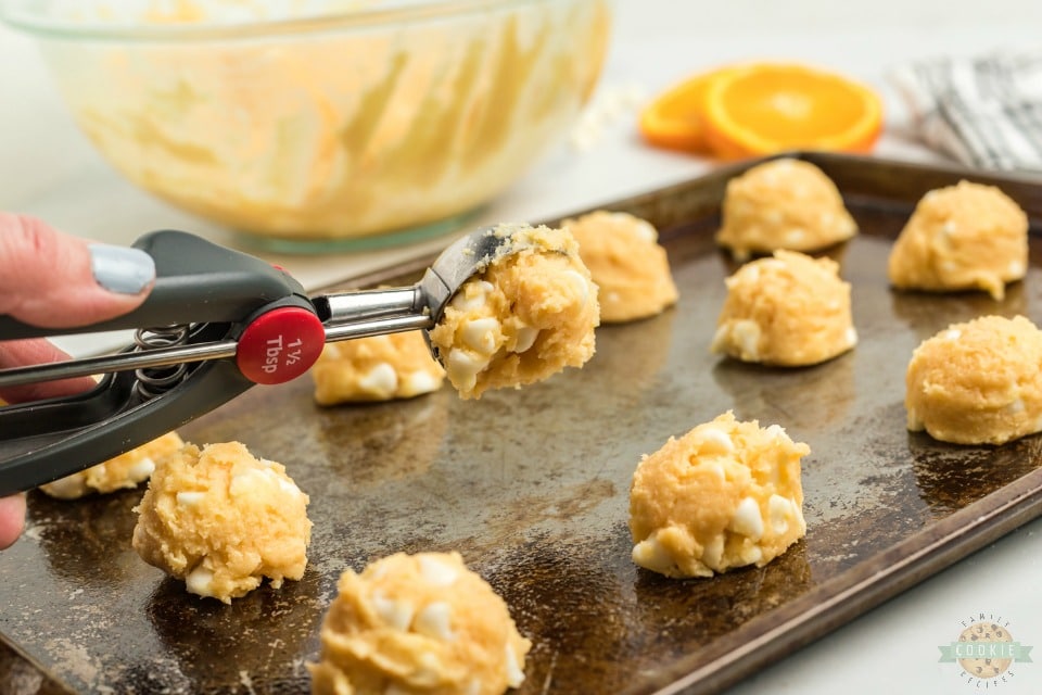 how to make orange creamsicle cookies