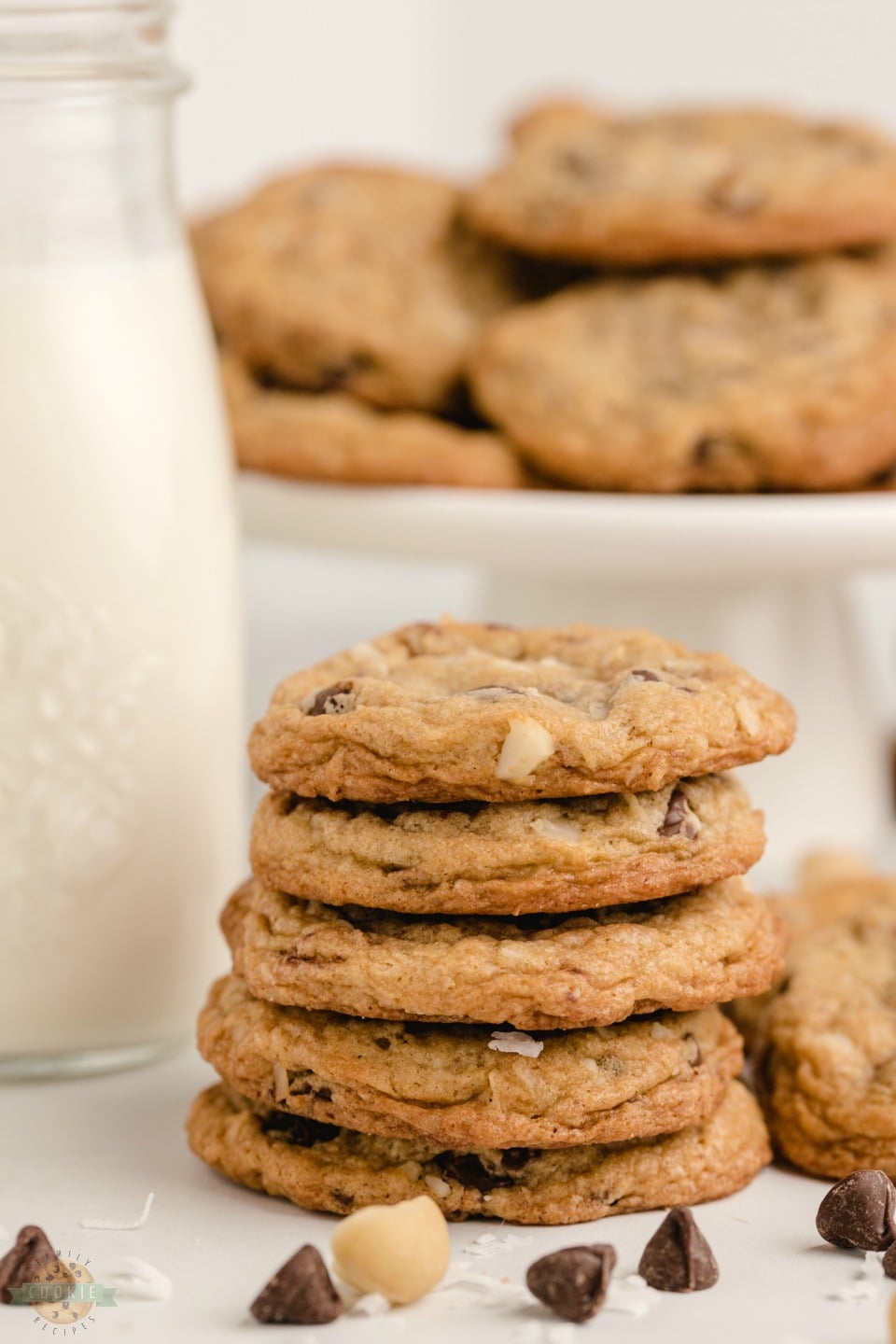 Chocolate chip macadamia nut cookies