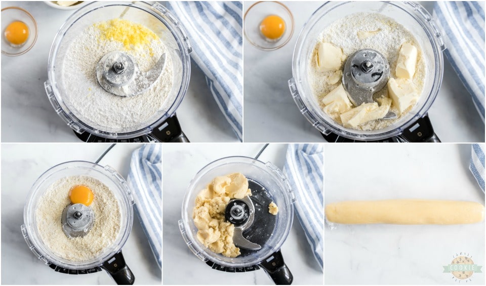 how to make Lemon Slice and Bake Shortbread Cookies
