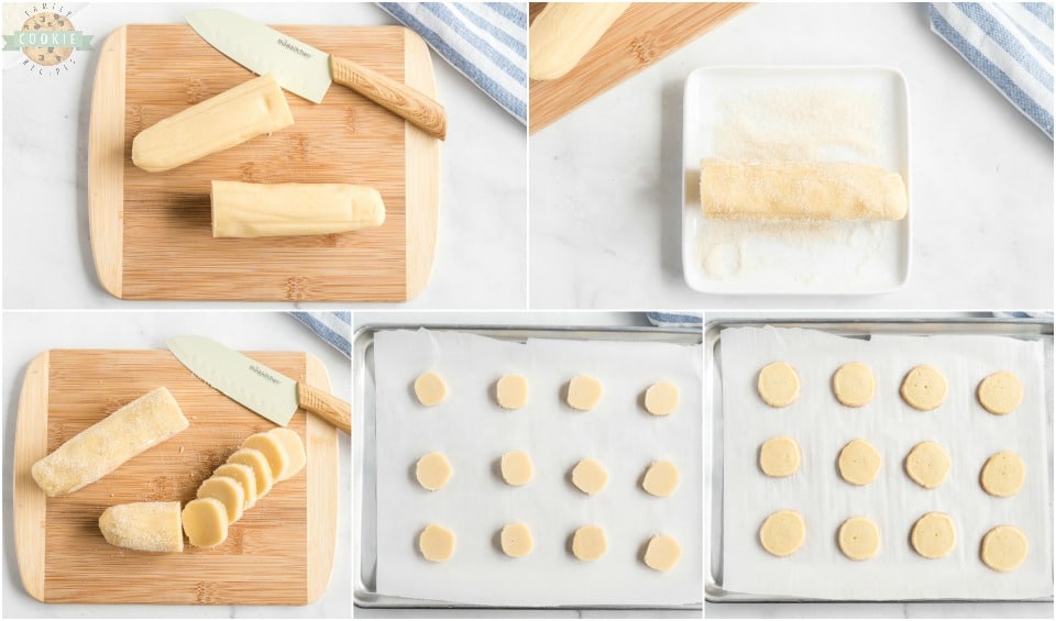 how to make Lemon Slice and Bake Shortbread cookies