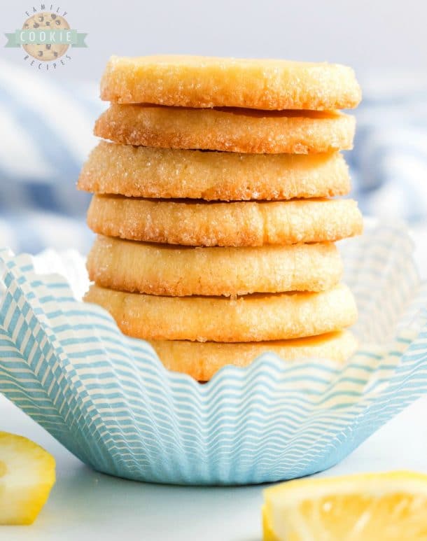 LEMON SLICE & BAKE COOKIES - Family Cookie Recipes