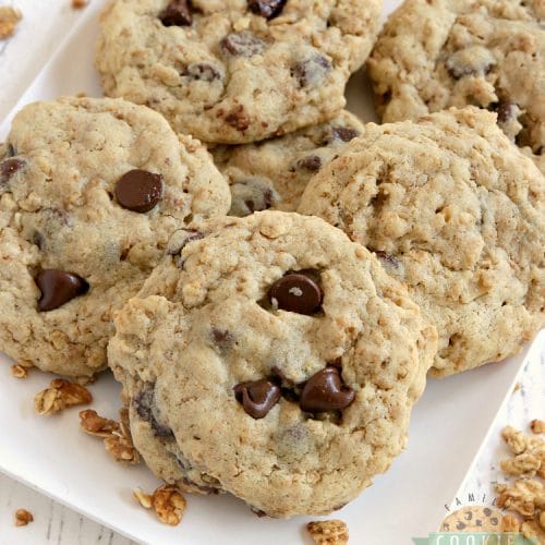 GRANOLA CHOCOLATE CHIP COOKIES Family Cookie Recipes