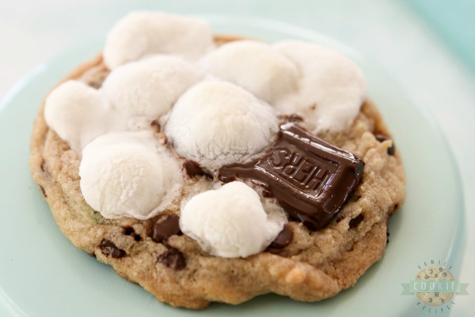 S'Mores Chocolate Chip Cookie Recipe