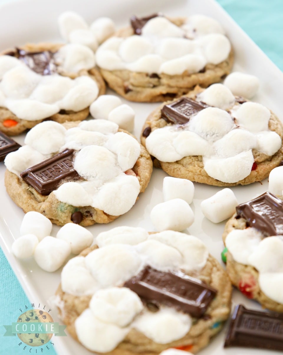 S'Mores Chocolate Chip Cookie Recipe