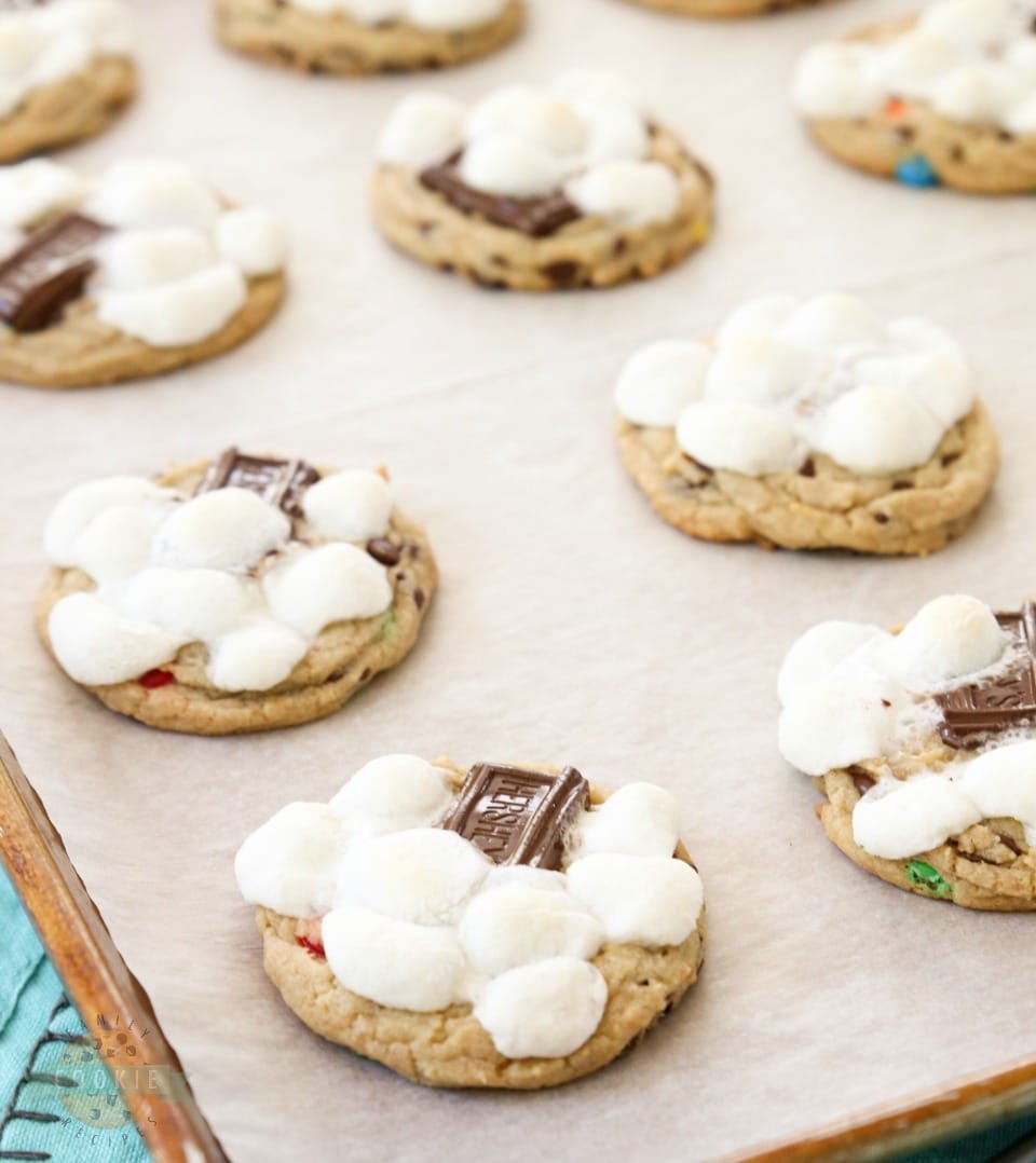 S'Mores Chocolate Chip Cookie Recipe