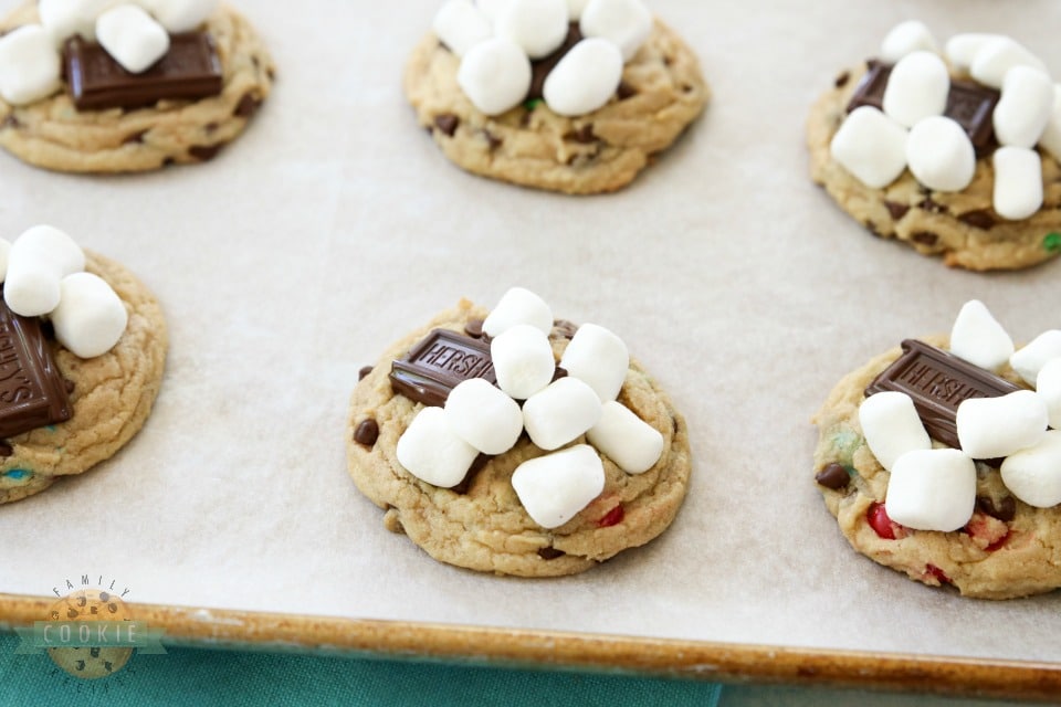 S'Mores Chocolate Chip Cookie Recipe