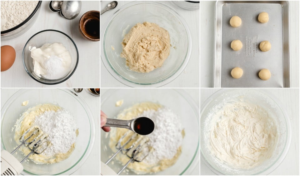 how to make Soft Sour Cream Sugar Cookies recipe