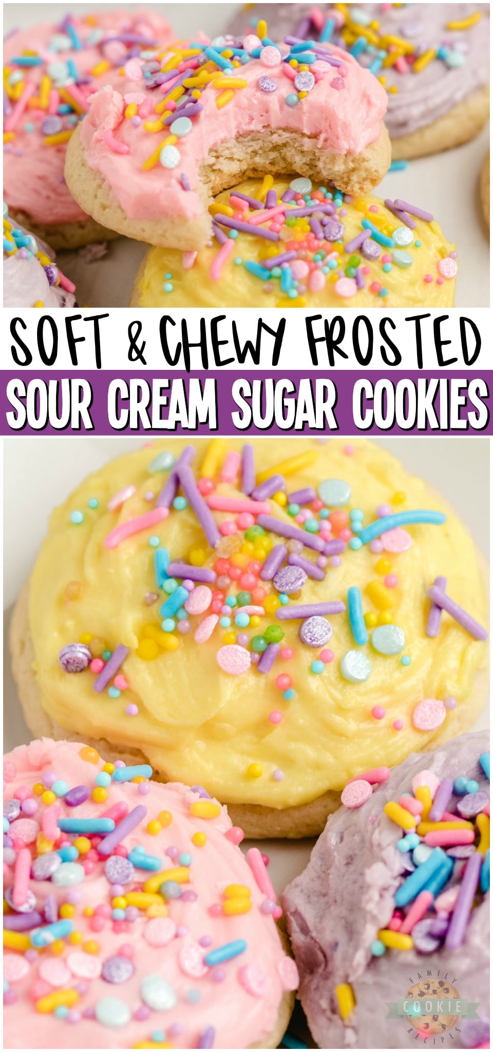 Sour Cream Sugar Cookies