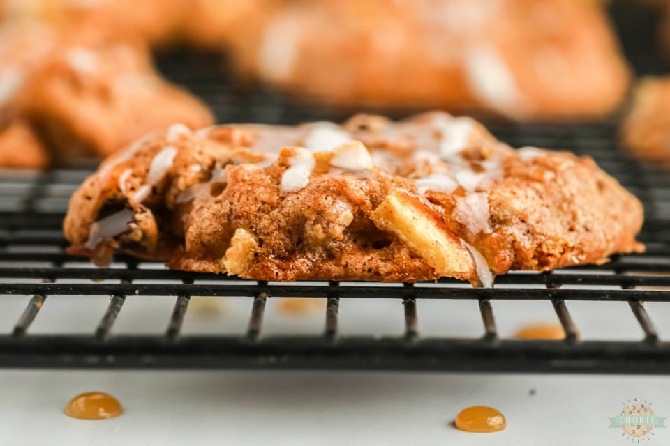 Easy Cinnamon Spiced Apple Cookies recipe