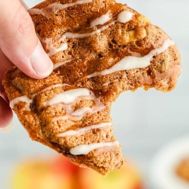 Easy Cinnamon Spiced Apple Cookies recipe