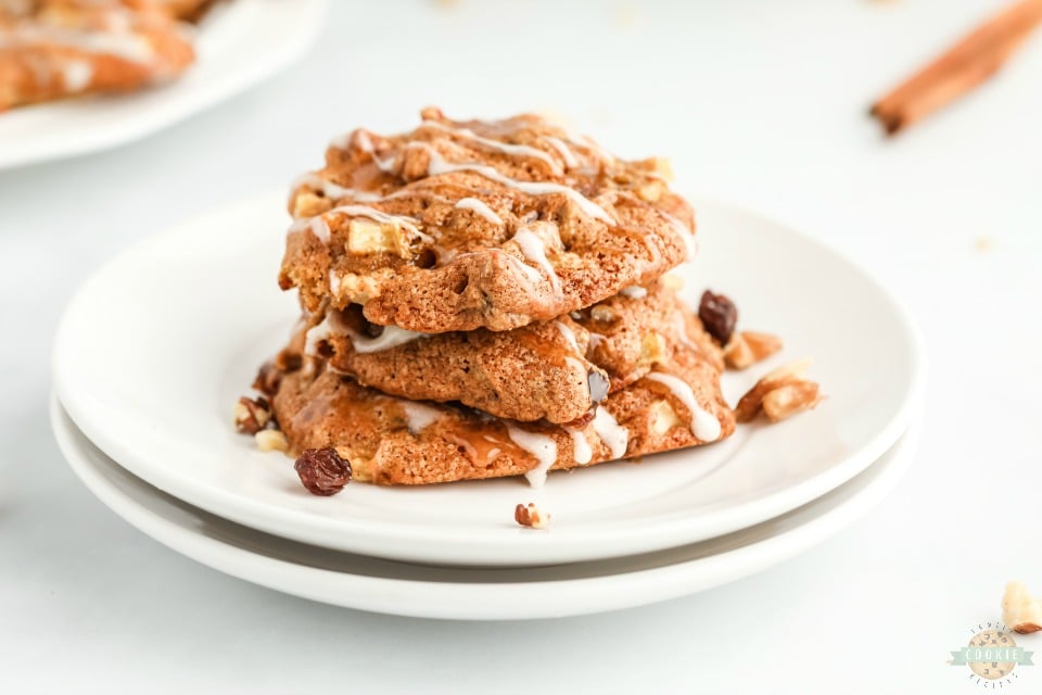 Easy Cinnamon Spiced Apple Cookies recipe